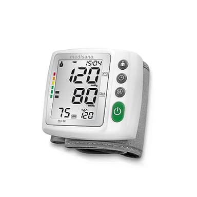 Medisana BW 315 Handgelenk Blutdruckmessgerät, Präzise Blutdruckmessung und Pulsmessung, Messgerät bei Bluthochdruck mit Ampel-Skala, Blutdruckmanschette mit Arrhythmie Erkennung, Speicherfunktion