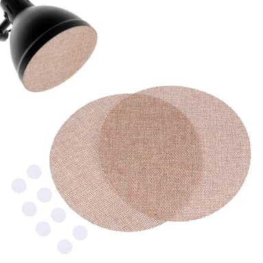 ABOOFAN 2stüCke Selbstklebende Farbfolien FüR Led Lampen, Scheinwerfer Augen Schutzplatten Lampenschirm Diffusor for Baby, SäUgling, 16x16cm Runden