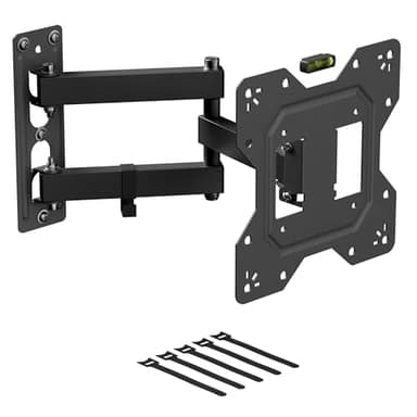 D-Line TV Wandhalterung, Vollbewegliche für Fernsehbildschirme mit einer Diagonale von 23-50 Zoll, VESA-Lochmuster von 100x100 mm bis 200x200 mm, maximale Traglast von 30 kg