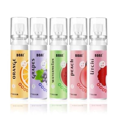 Mundspray Mit Fruchtgeschmack,5 Stück 20 ml Atemerfrischer Mundspray,Gegen Mundgeruch Tragbares Spray,für Frischen Atem,Gegen Mundgeruch