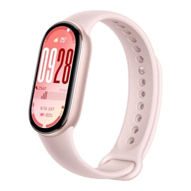 Xiaomi Smart Band 10, Smart Watch,Fitness-Tracker, 1,72" AMOLED Display, 21 Tage Akku, 5ATM Wasserdichtigkeit, SPO₂ & Herzfrequenzmessung, Schlafüberwachung,150+ Sportmodi, Rosa