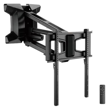 myWall HP60L Motorisierter Wandhalterung für Flachbildschirme 37“ - 70“ (94 - 178 cm) Tragkraft 35 kg motorisiert Funk-Fernbedienung Schwenkbar Drehbar