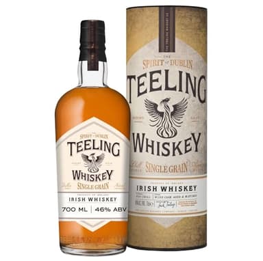Teeling Single Grain Irish Whiskey, in ehemaligen Cabernet Sauvignon Weinfässern gereift, 46% vol., 70cl / 700ml