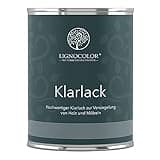 Lignocolor Klarlack hochwertige und professionelle Versiegelung für Möbel- und Holzoberflächen (750 ml, Glänzend)