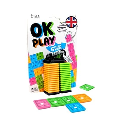Big Potato - OK Play - Preisgekröntes Spiel für Familie und Freunde | Für 2-4 Spieler, perfekt fürs Restaurant, Ausflüge und zum Spielen unterwegs | Leichtes Strategiespiel