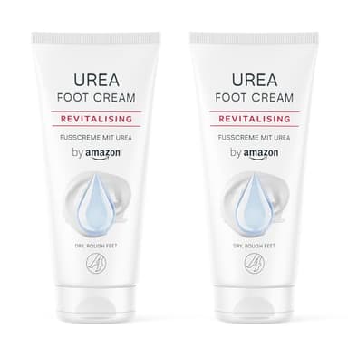 by Amazon Urea-Fußcreme, 2 x 100 ml
