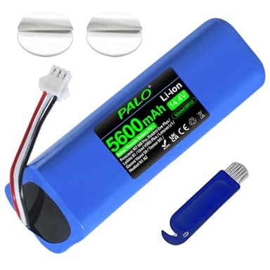 Palogreen 14.4V/5600mAh Akku für Proscenic M7 M8 Pro/Lydsto R1 / Uoni V980 Plus/Lenovo Lr1/ Roidmi Eve Plus/Xiaomi Viomi S9 / Tesvor M1/ Neabot N1 N2 Staubsauger