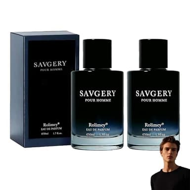 Rolimey Savagery Homme Pheromon-Parfüm, Männer Parfüm, Natürlichen Pheromon Spiegel verbessern, Lang anhaltende Wirkung, Geschenke für Männer 50 ml (1, 1)