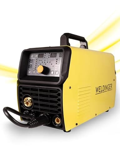 WELDINGER Kombischweißinverter MWPE 200 HF COMBI HF-Zündung MIG MAG DC-WIG Plasmaschneider MMA Schweißgerät 5 Jahre Garantie