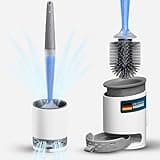 Toilettenbürste mit Guten Silikonborsten, befüllbar mit WC-Reiniger