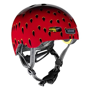 Nutcase Kinder Fahrradhelm Baby Nutty MIPS, XXS, Very Berry, BNUTGL-100