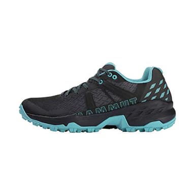 Mammut Sertig II Low GTX Women | Wanderschuhe für Damen, Outdoor Schuhe, Wasserdichte Trekkingschuhe, Gore-Tex Sportschuhe, Leichte Bergschuhe | Black-Dark Frosty, 7