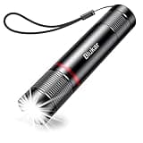 Blukar LED Taschenlampe Aufladbar, Superhelle Zoombare 2000 Lumen Mini Torch mit 4 Lichtmodi und Langer Betriebsdauer, Wasserdichte Handlampe für Camping, Wandern, Outdoor, Notfäll