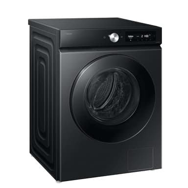 Samsung WD9EDB7B85GBU2 Bespoke AI Waschtrockner, 9+6 kg, EEK: D/A (-10%), Waschmaschine und Trockner in einem, QuickDrive, AI Ecobubble, AI Wash, SuperSpeed 39 Min. Waschprogramm, Schwarz