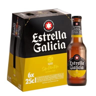 Glutenfreie Biere 6er-Pack x 25 cl. BIS003.