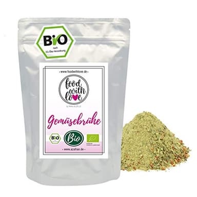 Azafran BIO Gemüsebrühe Brühe ohne Hefe, Glutamate, Fett - Salzarm 500g / 22L