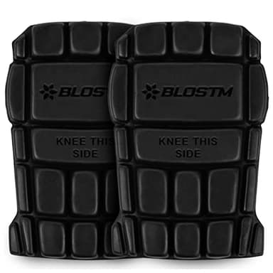 BLOSTM Kniepolster Arbeitshose Beschützerisch Einfügen - Paar Flexible Knieschoner Arbeiten für Sport, Bauarbeiten, Gartenarbeit - Schaum Anpassbar Kniepolster, Kniepolster für Arbeitshosen (2PCS)