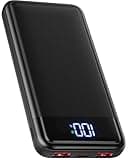 Power Bank 13800mAh, 22.5W Powerbank, Externer Handyakku Schnellladen USB C Input & Output mit LED Anzeige, PD3.0 QC4.0 Tragbares Ladegerät Kompatibel mit iPhone 16 15 14 13 12 Pro Max iPad.
