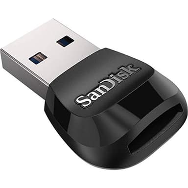 SanDisk MobileMate USB 3.0 Kartenleser (Für microSD Speicherkarten, kompaktes und robustes Design, abwärtskompatibel mit USB 2.0, 170 MB/s Übertragung)