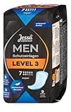Jessa Diskret Men Einlagen Level 3 Super – Sicherer Schutz bei mittlerer bis starker Blasenschwäche, anatomische Passform, 9 Stück. Inkontinenzeinlagen Männer, Männer Einlagen, Inkontinenzschutz