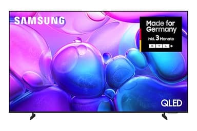 Samsung QLED 4K Q6FA 85 Zoll (214 cm) UHD Fernseher, 100% Farbvolumen für satte Farben, Quantum HDR, 4K Upscaling, Knox Security, Kostenlos 900 Sender TV Plus, Samsung Vision AI Smart TV