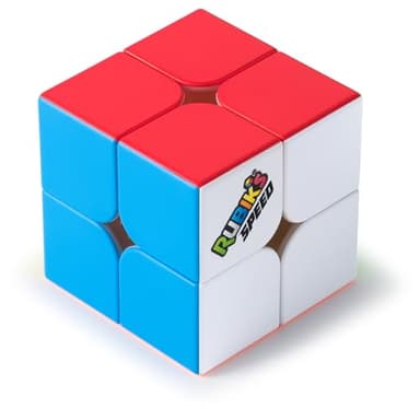 Rubik's - Speed Cube 2x2, original Ultra-leichtgängiger Zauberwürfel mit Magneten, hochwertige Verarbeitung für Einsteiger & Speedcubing-Profis, ab 8 Jahren