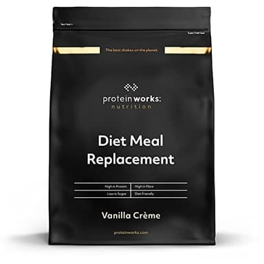 Protein Works - Diet Meal Replacement, Vollständige Mahlzeit, Diät Abnehmshake, Immunitätsfördernd, 14 Mahlzeiten, Vanillecreme, 1kg