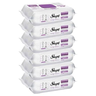 Sleepy Tücher Blumenserie 6x Orchideengarten (6x 100 Stück)