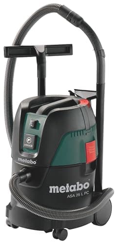metabo Allessauger ASA 25 L PC – 602014000 – Nass-/Trockensauger mit manueller Filterabreinigung – 7,5 m Kabellänge