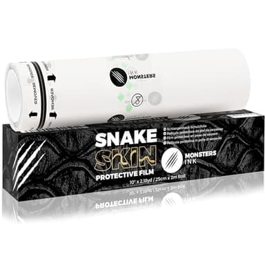 2m Snake Skin Tattoo Folie Heilung, Tattoo Pflaster, Wasserdicht Second Skin Tattoo Folie, Second Skin Pflaster, Monsters Ink Tattoo (25cm x 2m)