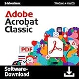 Adobe Acrobat Classic |PDF's erstellen, bearbeiten, signieren und teilen |3-Jahreslizenz│PC/Mac│Digital Download