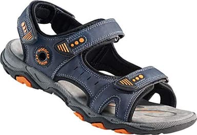 NORDCAP Trekkingsandale, luftige Wandersandale für Damen und Herren, Outdoor-Sandalen mit Klettverschluss & Profilsohle in Mehreren Farben, Gr. 37-46