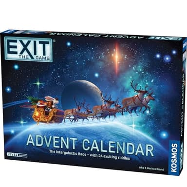 EXIT - Das Spiel - Adventskalender - Das intergalaktische Rennen | Holiday Escape Room | 24 Tage Rätsel | Christmas Traditon | Space Game