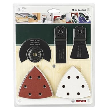 Bosch 13tlg. Starlock Universal-Set (für Holz, Metall und Farbe, Sägen, Schleifen, und Schaben, Zubehör für Starlock Multifunktionswerkzeuge)