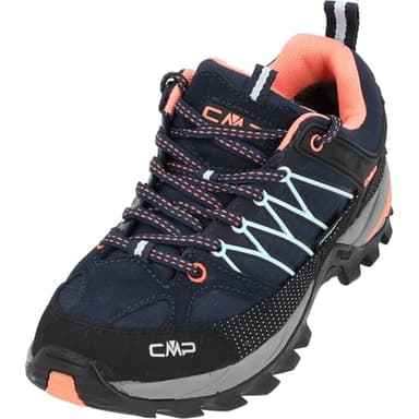 CMP Rigel Low, Damen Trekking- & Wanderhalbschuhe, Blau (B.Blue-Giada-Peach 92AD), 42 EU (7.5 UK)