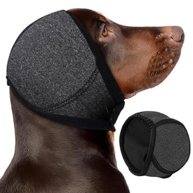 Hunde Ohrenschützer Mit Geräuschunterdrückung | Elastische Umwicklung Mit Schalldämmung - Elastischer Gehörschutz Für Hunde - Für Geräuschblockierung, Beruhigung, Winter, Baden, Trocknen,