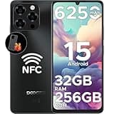 DOOGEE Note 58 Pro Android 15 Smartphone Ohne Vertrag 32GB+256GB Octa Core 6.75" HD+ 90Hz Handy Ohne Vertrag 6250mAh Handy Günstig 16MP+8MP Simlockfreie Handys Dual SIM 4G/ GPS/NFC/Fingerabdruck