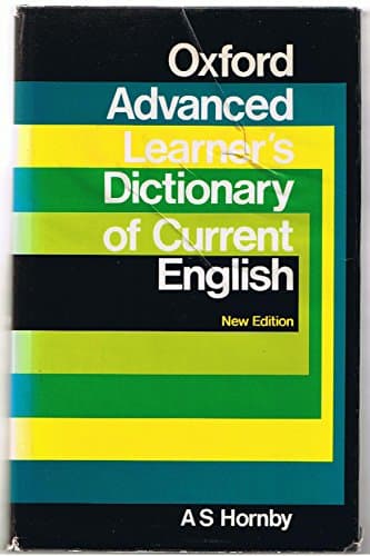 Oxford Advanced Learner's Dictionary of Current English.