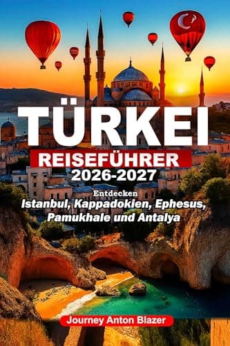 TÜRKEI REISEFÜHRER 2026-2027: Entdecken Istanbul, Kappadokien, Ephesus, Pamukhale und Antalya: Lokale Geheimnisse, Expertentipps, Geheimtipps, kulturelle Einblicke und clevere Reiserouten