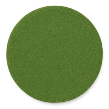 Internethandel Pfordt Kunstrasen rund 95cm Grün, Rasenteppich mit Noppen, Outdoor Teppich Poolunterlage wetterfest und pflegeleicht, Poolteppich für Garten und Balkon