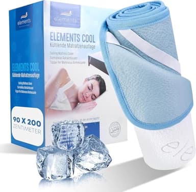 Mara Vital Premium Matratzenschoner 90x200 - Kühlender Matratzen Schoner - Idealer Sommer Reisetopper - Matratzenschutz gegen Schwitzen - Kühlende Matratzenauflage