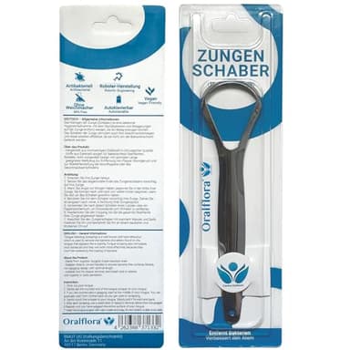 Zungenschaber aus 100% chirurgischem Edelstahl, Zungenreiniger für Erwachsene und Kinder, professionelle Reduzierung von Mundgeruch, Metallzungenschaber, verbessert Ihre Mundhygiene