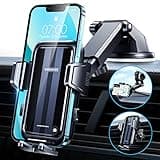 VANMASS 2025【True Militär-Klasse】 Handyhalterung Auto【Best Saugnapf & NEUST Ver. CTVK61】 4 in 1 Handy Halterung Auto Zubehör Armaturenbrett Scheibe Lüftung für iPhone 16 Pro Max/15/14 Samsung S24 usw
