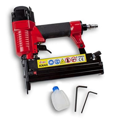 DEMA Druckluft Klammergerät KN40 – Kombinagler, Drucklufttacker, Druckluftnagler – leistungsstark, präzise, ergonomisch – für Holz, Möbelbau, Werkstatt, Innenausbau