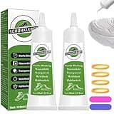 Schuhkleber, 120ml Schuhkleber Extra Stark Wasserfest, Starker Kleber, Professionell für die Reparatur von Rissigen und Abgenutzten Sportschuhe, Laufschuhe, Lederschuhe, Stiefel, Leder