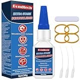 Schuhkleber Extra Stark Wasserfest 30 g, Schuhsohlenkleber mit Anti-Austrocknungs-Spitze, Kleber für Schuhe & Sportschuhe, Stiefel, Sandalen, Stiefel, Leder, Ceramic, Handtasche, Wasserdicht