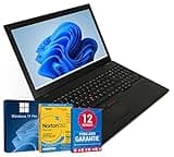 Lenovo ThinkPad T560 15,6 Zoll Full HD Laptop Intel Core i5-6300U@ bis zu 3 GHz 16 GB 512 GB SSD mit Windows 11 Pro & GRATIS Antiviren-Software inkl. 12 Monate Garantie (Generalüberholt)
