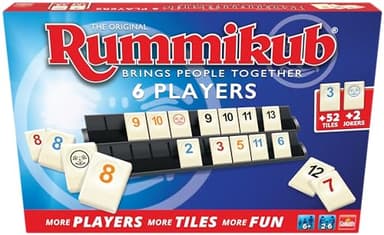 Rummikub Original 6 Spieler, A partir de 6 años, Mehrfarbig (Goliath 50412)