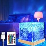 LED Polarlicht Lampe, Aurora Lampe, Sternenhimmel Projektor Kinder, RGB 3D Nordlicht Projektor mit 18 Lichteffekten & Fernbedienung Timing Aurora Projektor