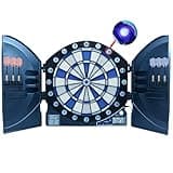 Best Sporting Dartscheibe elektronisch Cambridge I Dartscheibe elektronisch mit LED-Anzeigen I E-Dartscheibe mit 6 Dartpfeilen & 24 Ersatzspitzen I Dartboard Kabinett offizielle Turniermaße